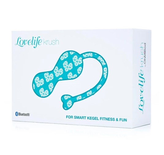 Kulki gejszy - Lovelife by OhMiBod Krush Turquoise